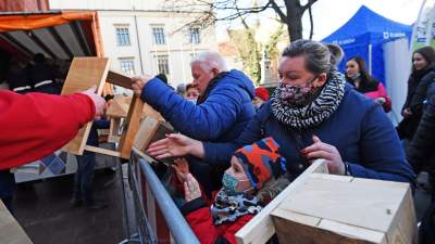 1000 budek lęgowych na Walentynki! Tłumy pod magistratem