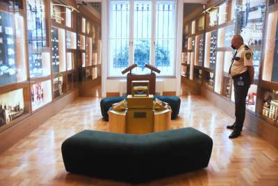 Tutaj można w Krakowie dotknąć sztaby złota. Są też kuliste monety