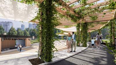 Tak ma wyglądać amfiteatr na osiedlu Widok. Kiedyś śpiewał tu Wodecki