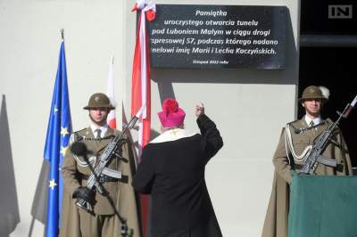 Skandal na otwarciu tunelu: przedstawiciel UE nie dopuszczony do głosu