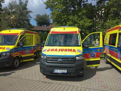 Ratownicy z Ukrainy w krakowskim pogotowiu ratunkowym. "Cenna wymiana doświadczeń"