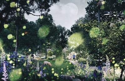 Zielonej rewolucji ciąg dalszy. Przebudowa parku przy Dworze Czeczów w Bieżanowie