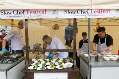 Targ Pietruszkowy świętuje: gotowanie na żywo, prezentacje, konkursy i urodzinowy tort