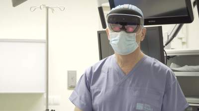 Wyjątkowa operacja w Szpitalu na Klinach, pomogły specjalne gogle