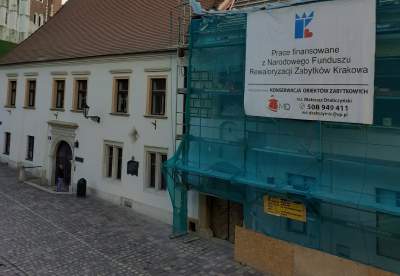 Tajemnice "Lisiej jamy", remont kamienicy kupionej przez kronikarza Jana Długosza