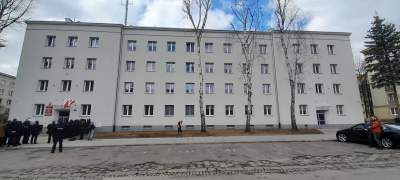 Komisariat w Nowej Hucie jak nowy, policja ma tu pełne ręce roboty