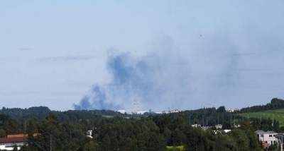 Bardzo groźny pożar w Nowej Hucie. Omal nie doszło do potężnej eksplozji