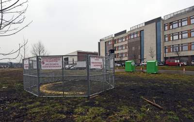 Pierwsze dziki wpadły w pułapkę na Ruczaju. Przynęta zadziałała