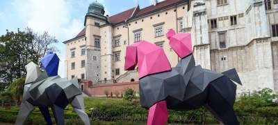 Kontrasty, nowa wystawa w ogrodach Zamku Królewskiego na Wawelu