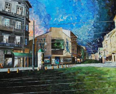 Tworzy zachwycające krakowskie pejzaże z drobin papieru, nowa wystawa