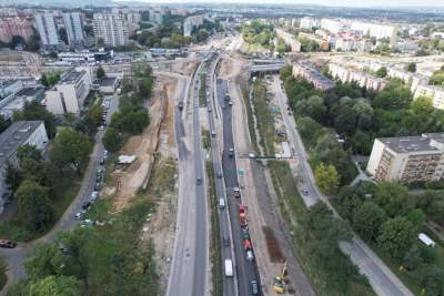 Od soboty mniejsze korki na Opolskiej, po dwa pasy w każdą stronę