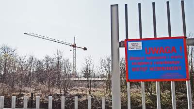 Deweloper postawił dźwig i zablokował lądowisko pogotowia ratunkowego