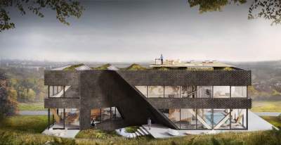 Nieopodal Błoń powstanie wyjątkowy dom, walczy o tytuł najlepszego budynku świata