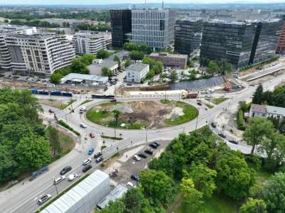 Duże zmiany na rondzie Barei, autobusy miejskie pojadą inaczej