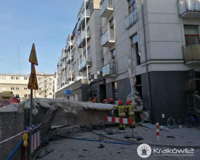 Niefortunne wyburzanie przy Lubelskiej, uszkodzono sąsiedni budynek