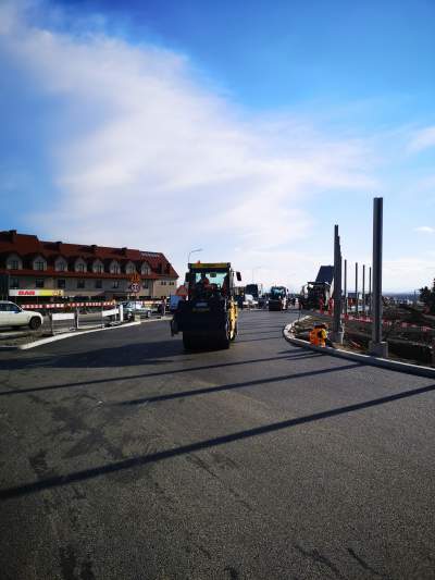 Modlnica: zmiany na rozbudowywanej drodze w kierunku Olkusza