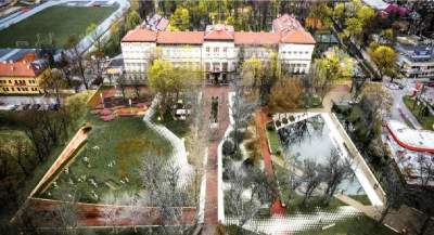 Tak zmieni się teren wokół Pałacu w Łobzowie. To miejsce słynęło z ogrodów