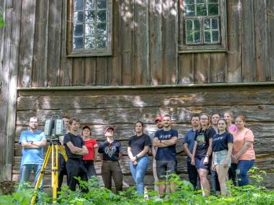 Po co krakowscy studenci skanują cerkwie? Powstanie model 3D