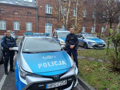 Bohaterska akcja krakowskich policjantów, z narażeniem życia...