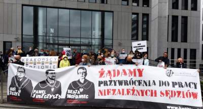 Dzień bez wokandy. ”Nigdy nikogo nie pozostawimy samego w obliczu politycznych represji”