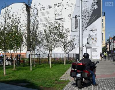 Park Szymborskiej nie zostanie zabetonowany, jest decyzja prezydenta miasta