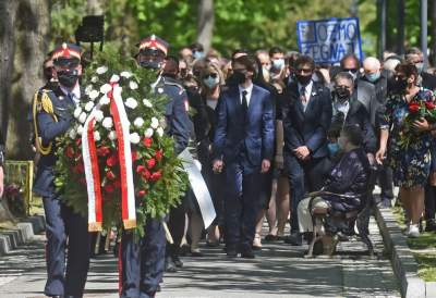 Cmentarz Podgórski: pogrzeb Bronisława Cieślaka - zdjęcie 14