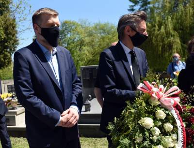 Cmentarz Podgórski: pogrzeb Bronisława Cieślaka - zdjęcie 3