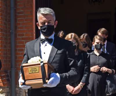 Cmentarz Podgórski: pogrzeb Bronisława Cieślaka - zdjęcie 6