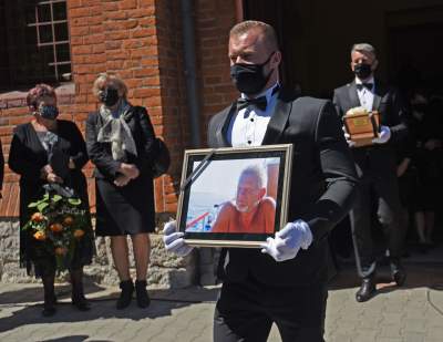 Cmentarz Podgórski: pogrzeb Bronisława Cieślaka - zdjęcie 7