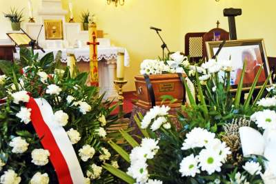 Cmentarz Podgórski: pogrzeb Bronisława Cieślaka - zdjęcie 2