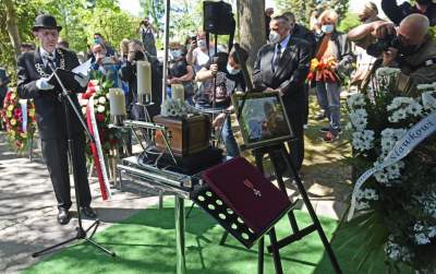 Cmentarz Podgórski: pogrzeb Bronisława Cieślaka - zdjęcie 17