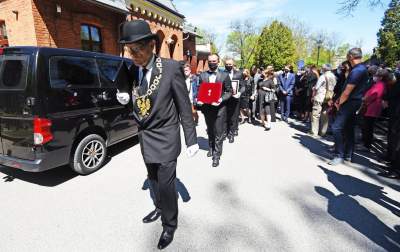 Cmentarz Podgórski: pogrzeb Bronisława Cieślaka - zdjęcie 9