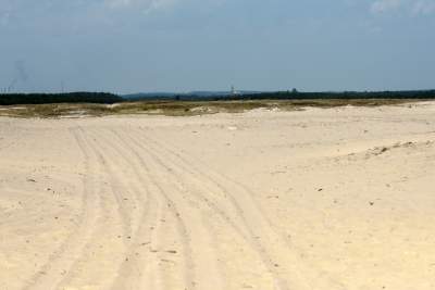 Największy w Polsce obszar lotnych piasków, przyciąga turystów - zdjęcie 12