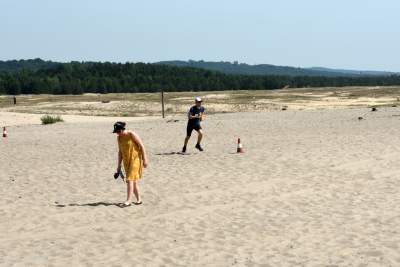 Największy w Polsce obszar lotnych piasków, przyciąga turystów - zdjęcie 3