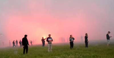 Kibice Cracovii świętują... - zdjęcie 18