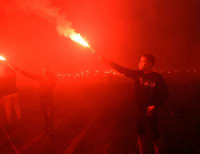 Kibice Cracovii świętują... - zdjęcie 14