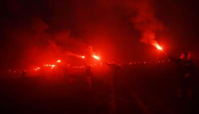 Kibice Cracovii świętują... - zdjęcie 13