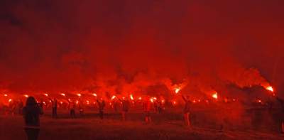 Kibice Cracovii świętują... - zdjęcie 9