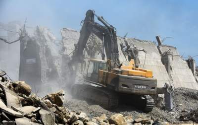 Niewiele już zostało z Cementowni Nowa Huta. Fot. Marek Lasyk - zdjęcie 23