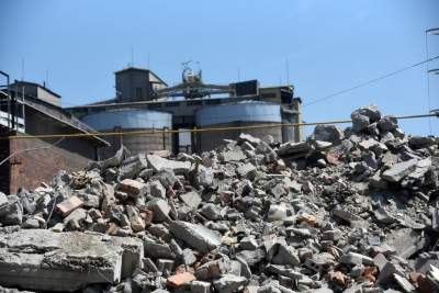 Niewiele już zostało z Cementowni Nowa Huta. Fot. Marek Lasyk - zdjęcie 15