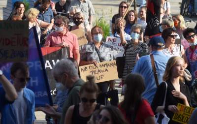"Czarnek nie jest KUL", protest przeciwko ideologizacji nauki. Fot. Marek Lasyk - zdjęcie 19