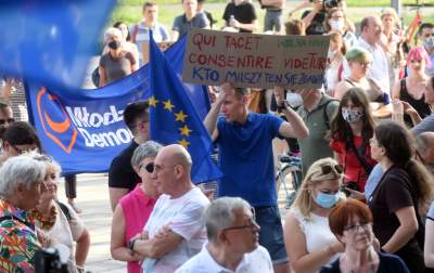 "Czarnek nie jest KUL", protest przeciwko ideologizacji nauki. Fot. Marek Lasyk - zdjęcie 15