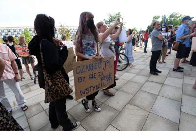 "Czarnek nie jest KUL", protest przeciwko ideologizacji nauki. Fot. Marek Lasyk - zdjęcie 6
