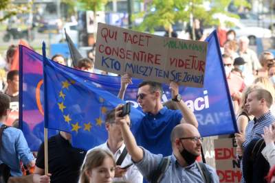 "Czarnek nie jest KUL", protest przeciwko ideologizacji nauki. Fot. Marek Lasyk - zdjęcie 10