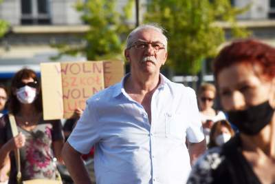 "Czarnek nie jest KUL", protest przeciwko ideologizacji nauki. Fot. Marek Lasyk - zdjęcie 31
