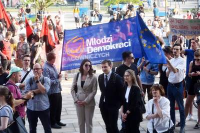 "Czarnek nie jest KUL", protest przeciwko ideologizacji nauki. Fot. Marek Lasyk - zdjęcie 40