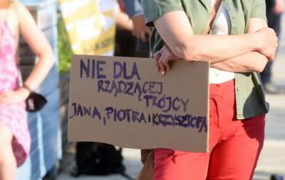 "Czarnek nie jest KUL", protest przeciwko ideologizacji nauki. Fot. Marek Lasyk - zdjęcie 43