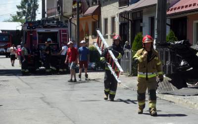 Koszmarny obraz zniszczeń po pożarze na Spiszu. Fot. Marek Lasyk - zdjęcie 47