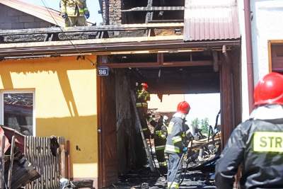 Koszmarny obraz zniszczeń po pożarze na Spiszu. Fot. Marek Lasyk - zdjęcie 51