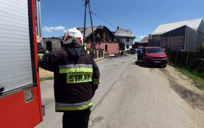 Koszmarny obraz zniszczeń po pożarze na Spiszu. Fot. Marek Lasyk - zdjęcie 26